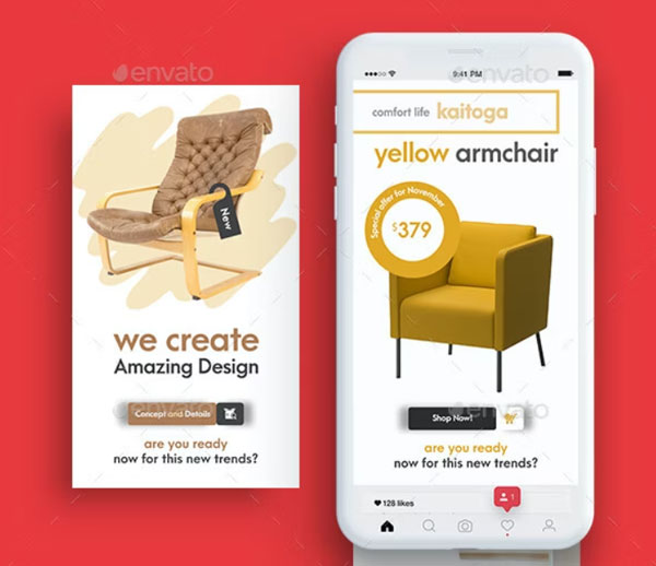 Interior Social Media Banners