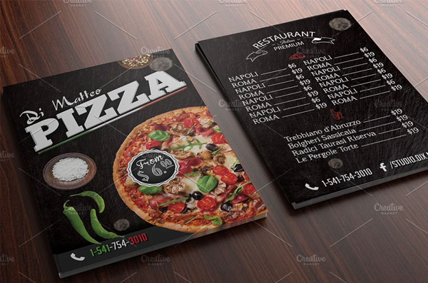 Italian Pizza Flyer Template