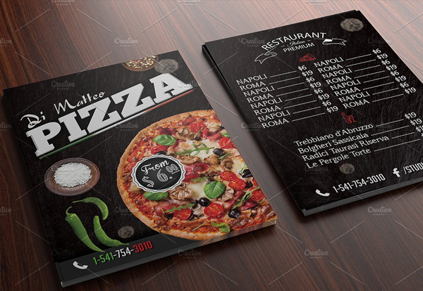 Italian Pizza Flyer Template