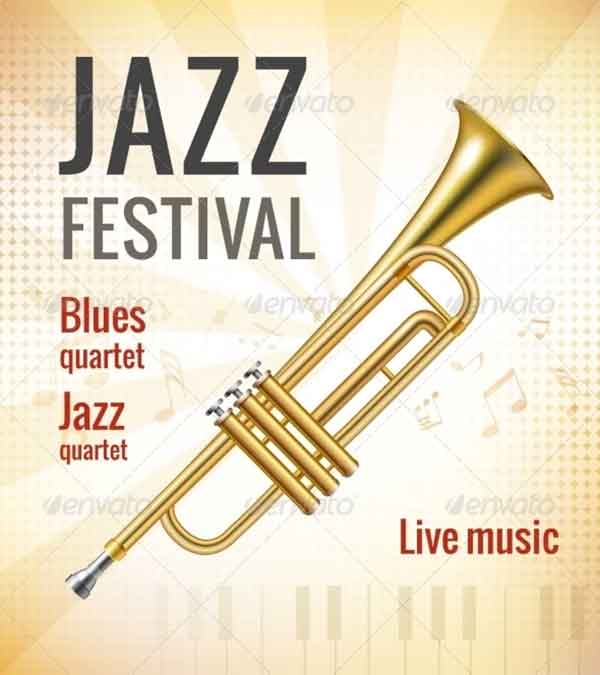 Jazz Concert Poster Template