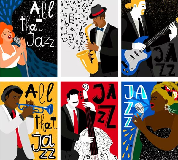 Jazz Music Festival Banners