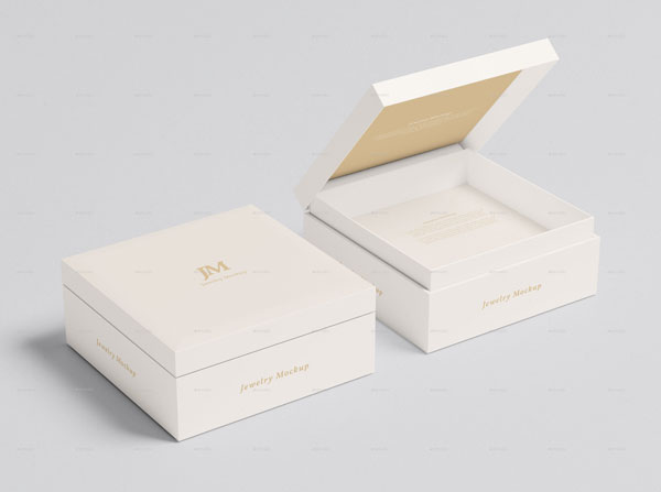 Jewelry Box Mockups