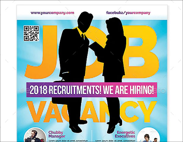 Job Recruitment Flyer Template