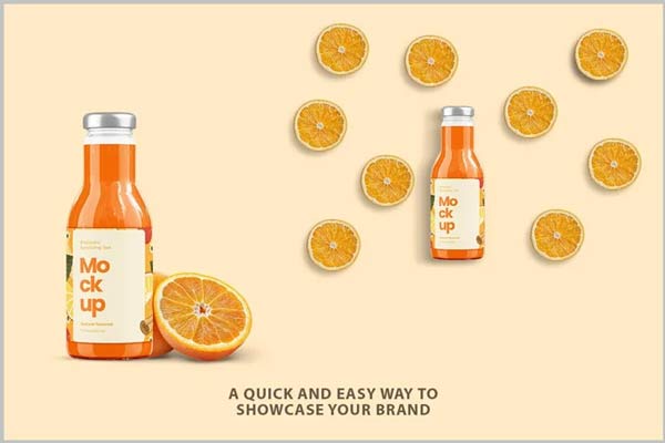 Juice Bottle Sticker Templates