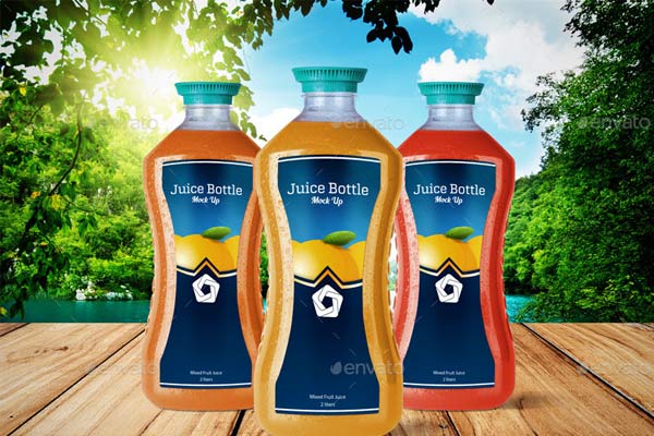 Juice Branding Label Templates Bundle
