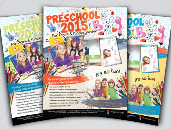 Junior School Promotion Flyer Design