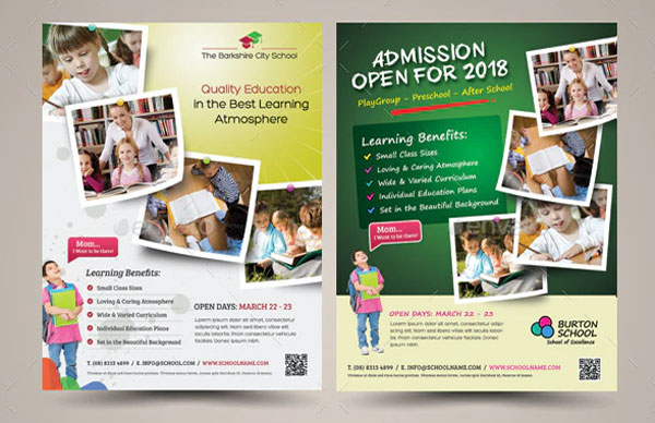 Junior School Promotion Flyers