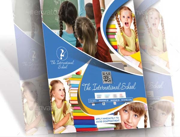 Junior School Promotion PSD Flyer Template