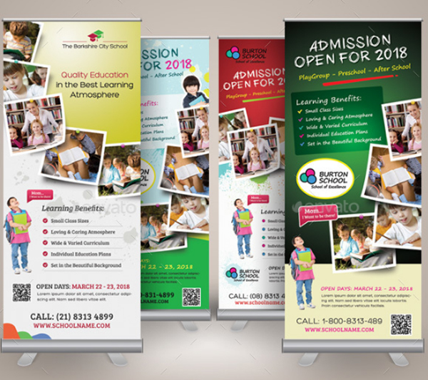 Junior School Promotion Roll Up Banners