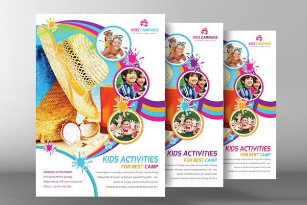Kids Activities Flyer
