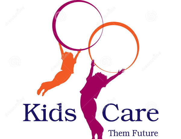 Kids Care Photoshop Logo Template