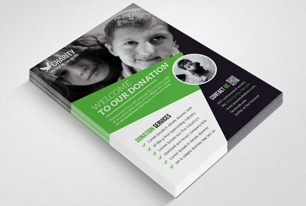 Kids Charity & Donation Flyer Templates
