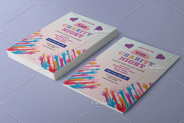 Kids Charity Event Flyer Templates
