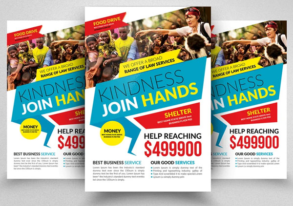 Kids Charity PSD Flyer