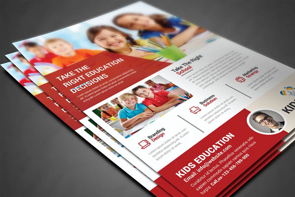 Kids Education Flyer Design