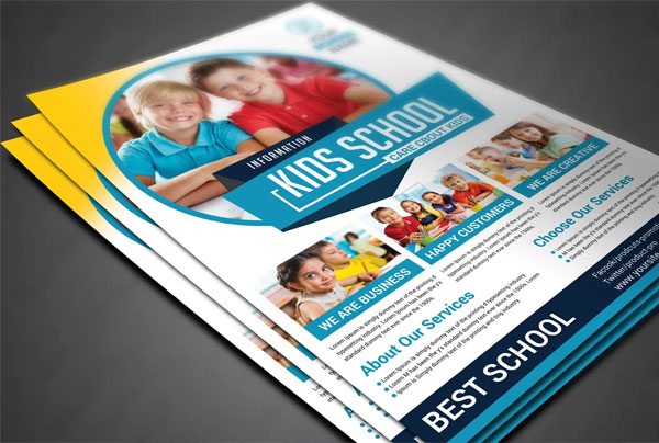 Kids Junior School Education Flyer