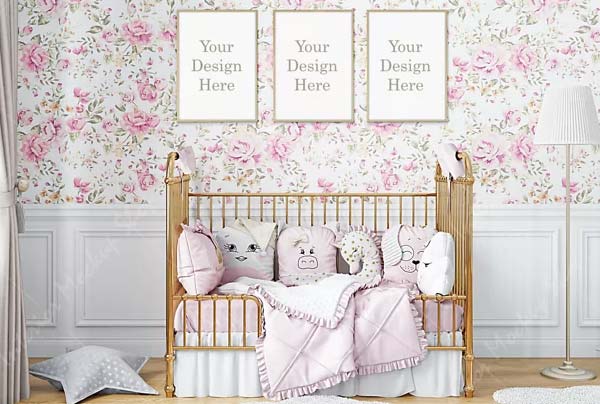 Kids Linens Mockup Set
