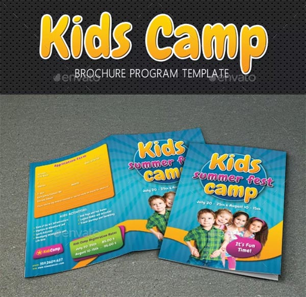 Kids Summer Camp Brochure