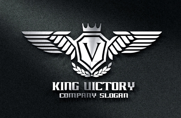 King Victory Logo Template