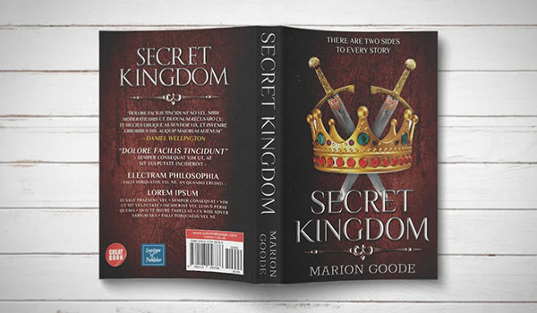 Kingdom Book Cover Photoshop Template