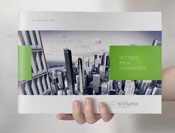 Landscape Brochure Mockup Set