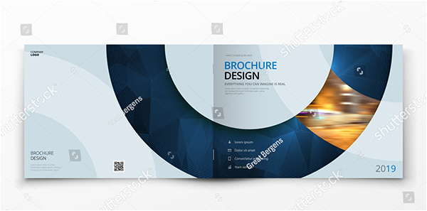 Landscape Cover Infographic Brochure Templates