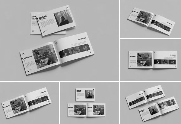 Landscape Magazine Design Template Download