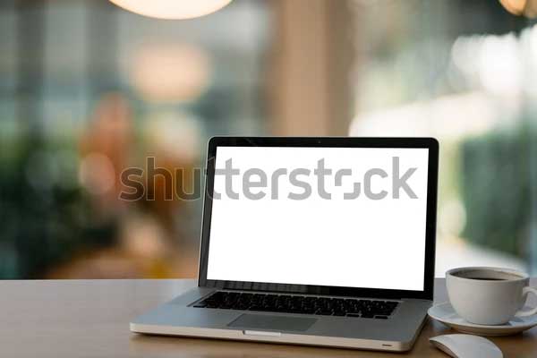 Laptop Blank Screen Mockups