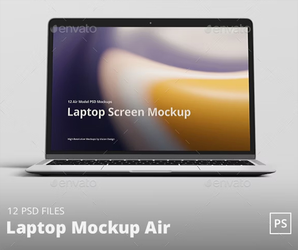 Laptop Mockup Air