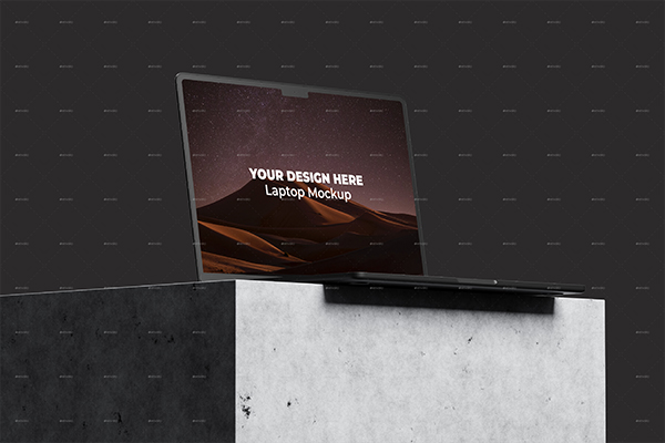 Laptop Mockup Design