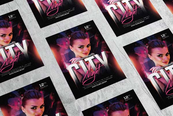 Late Night Party Flyer Template