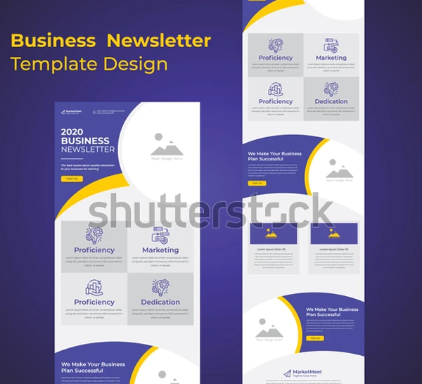 Latest Business Newsletter Template