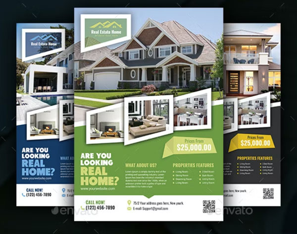 Latest Real Estate Flyer Templates