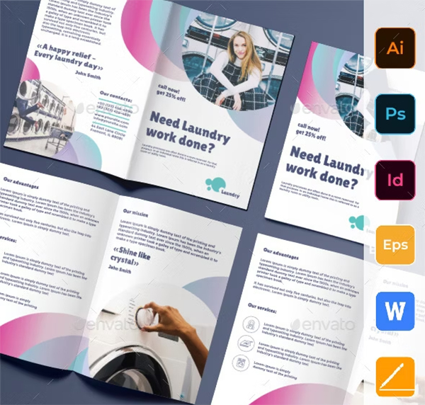 Laundry Bifold Brochure