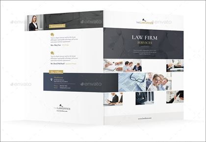 Law Firm Bifold Brochure