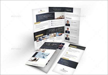 Law Firm Trifold Brochure