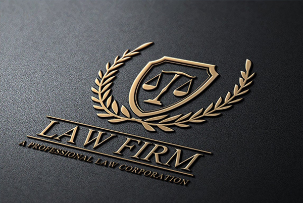 Law Firm Victory Logo Template
