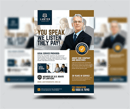 Legal Services Flyer Templates 32 Free Premium Word Ai Psd Indesign Formats