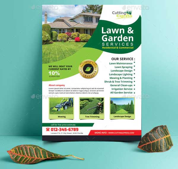Lawn & Garden Services Flyer
