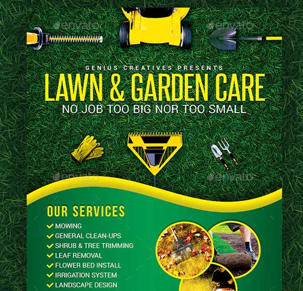 Lawn Garden Service & Landscaping Template