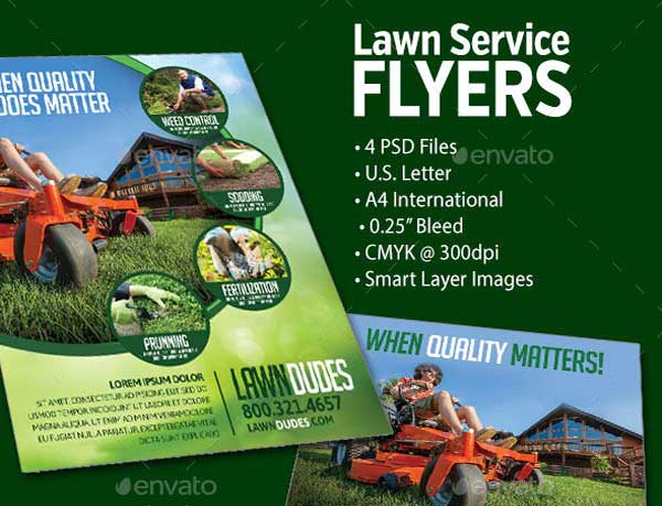 Lawn Service Flyers