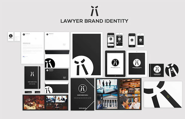 Lawyer Brand Identity Designs