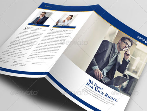 Lawyer Brochure Template Download