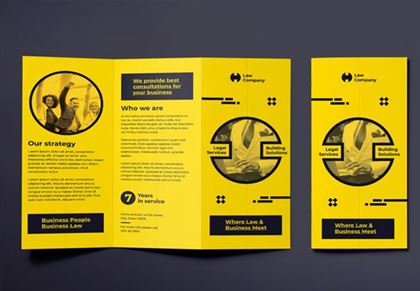 Lawyer Brochure Trifold