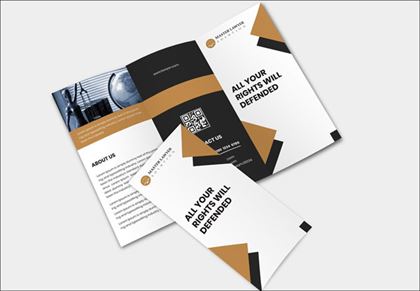 Lawyer Trifold Brochure