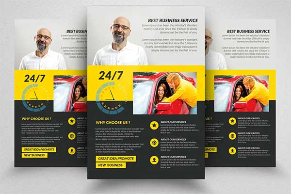 Learn Driving Flyer Templates