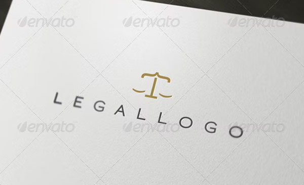 Legal Services Logo Design Templates