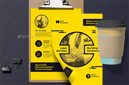 Legal Services Flyer Templates