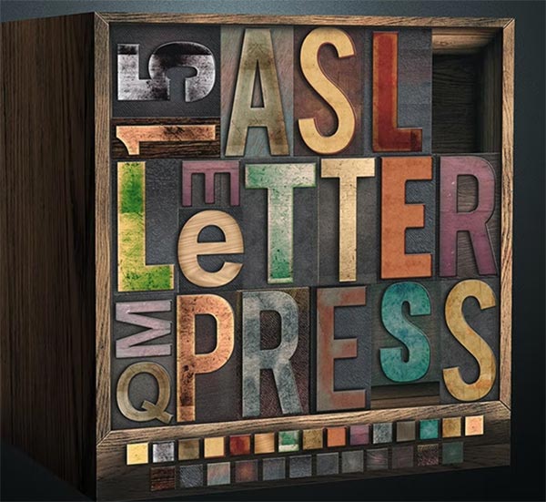 Letterpress Wood Edition Styles