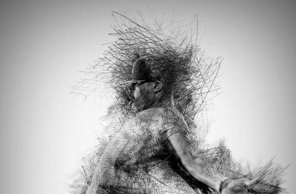 Line Art Action Photoshop Free Download